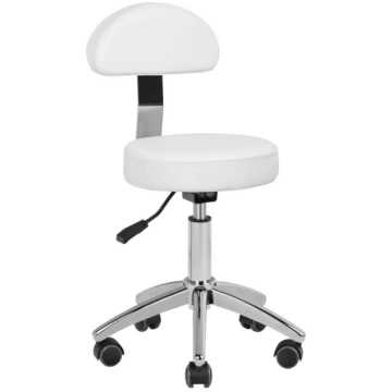 Kosmetoloģijas pedikīra krēsls 304P balts Activesh