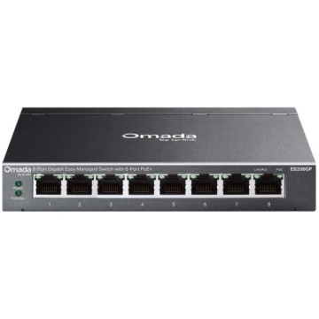 TP-Link Omada ES208GP network switch Managed L2 Gi