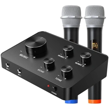 Rybozen Mini mobilais karaoke atskaņotājs Bezvadu