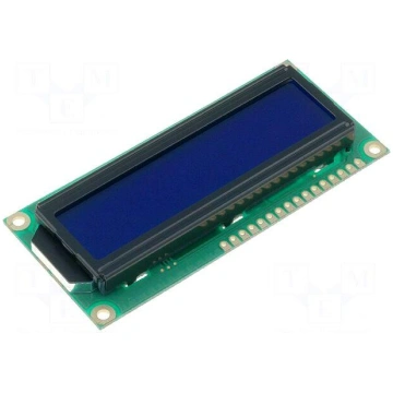 Display: LCD | alphanumeric | STN Negative | 16x2