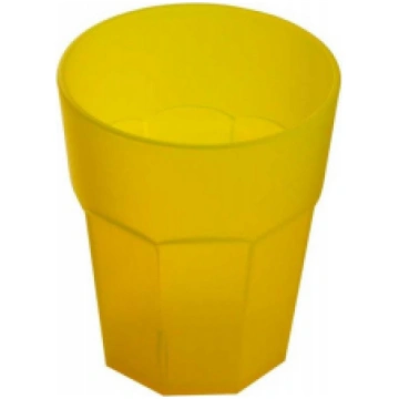 GRANITY GLĀZE 350ML, DZELTENA, PP, MORI 2A IT72BIG