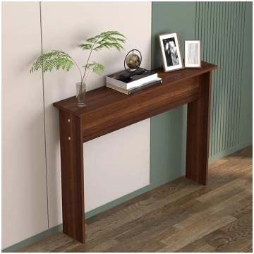 Modern Narrow Console Table, Made of Wood Material