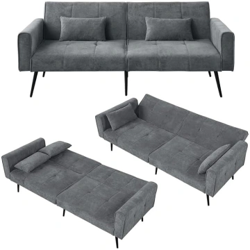DRIXNO Folding Sofa Bed, Couch Sofa with Sleep Fun