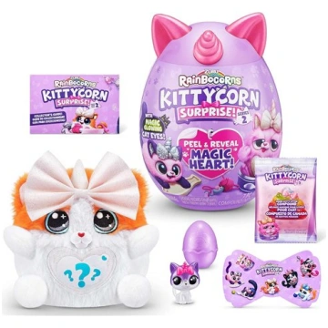 Plīša rotaļlieta Rainbocorns Kittycorn Surprise Ki