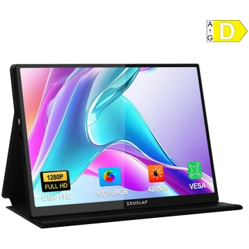ZEUSLAP Z10T Portable Monitor with a 10" Touchscre