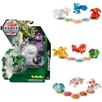 BAKUGAN "Evolutions" sākumkomplekts ar 3 bumbiņām 