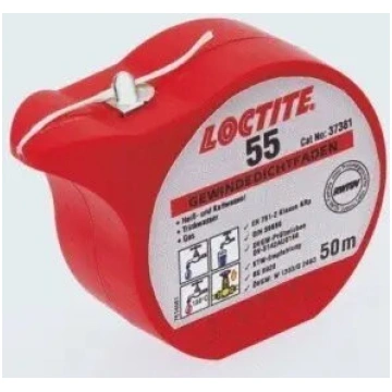 Blīvējošā diega UNIPAK Loctite-55 50 m — hermēšana
