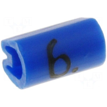 Markers for cables and wires | Label symbol: 6 | 1