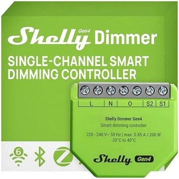 Shelly Dimmer Gen4 - WLAN Smart Dimmer, Matter Cer