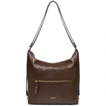 Borsa-Zaino Cioccolato in pelle NeroGiardini Nero 