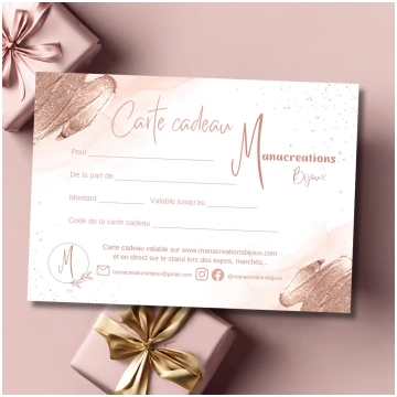 The gift card - €60 / physical gift card