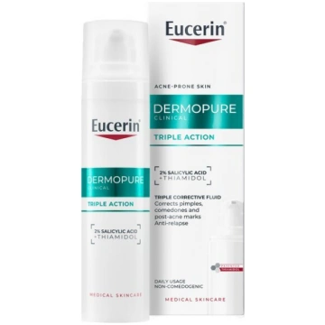 EUCERIN DermoPure Clinical Tripple Action līdzekli
