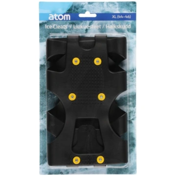 Pretslīdes apavu furnitūra Atom Snow grip, melna k
