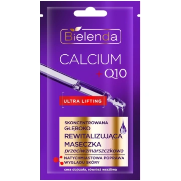 BIELENDA CALCIUM+Q10 atjaunojošā maska 8g