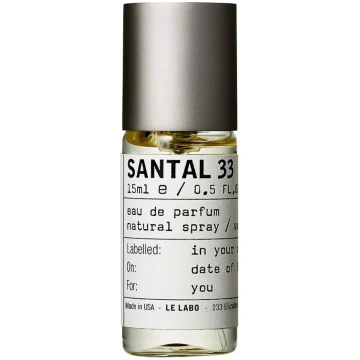 Unisex smaržas Le Labo Santal 33 EDP, 15 ml