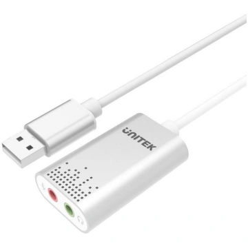 UNITEK Y-247A audio converter Silver