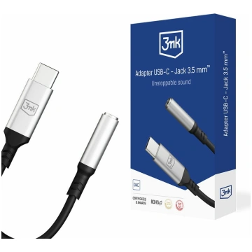 Accessories - 3mk Adapter USB-C - Jack 3 5 mm ( 3m