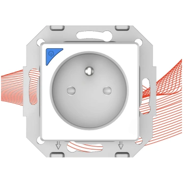 PSMART RM ZigBee TUYA viedā mērīšanas kontaktligzd