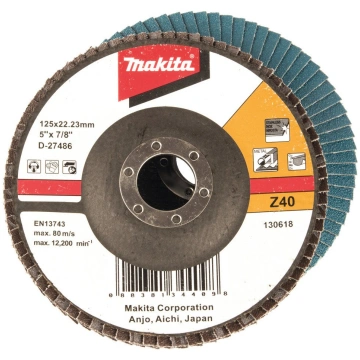 Makita GRINDER DISC 125MM K40 METALL 14963653 (008