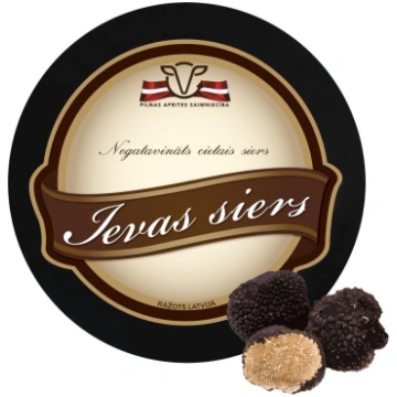 Ievas siers ar trifelēm - mazais ritulis