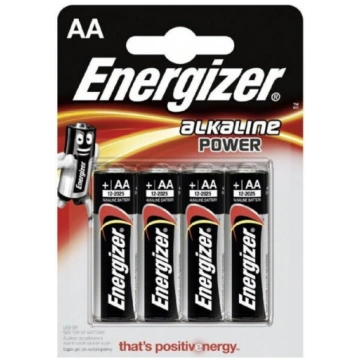 Baterijas Energizer Alkaline Power, AA (LR6), 4 ga