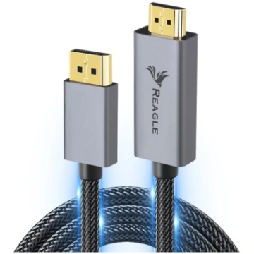 Reagle DisplayPort uz HDMI kabelis 3 m 4K 30Hz HDR