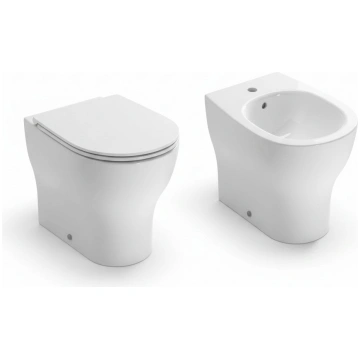Ceramica Globo Grace 52.36 - WC + Bidet a terra fi
