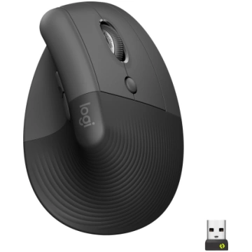 Logitech Lift Vertical Ergonomic Mouse - vertical 