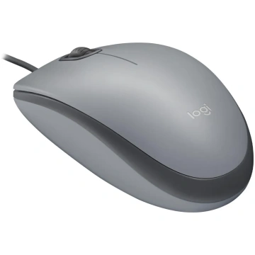 LOGITECH MOUSE USB OPTICAL M110 SILENT/MID GRAY 91
