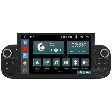 Personalizēts auto radio Fiat Panda Android GPS Bl