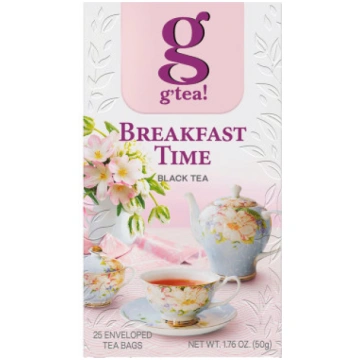 Melnā tēja g’tea! Breakfast Time, 25 gab. g"tea! B