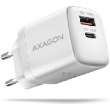 AXAGON Wall Charger 2x port (USB-A+USB-C), 30W | A