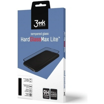 HardGlass Max Lite Samsung A202 A20e black FullScr