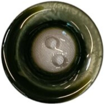 Plastmasas poga, 27 mm Nav norādīts