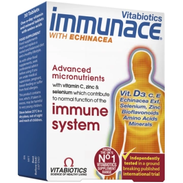 IMMUNACE® ar ehināciju, tabletes, 30 gab. VITABIOT