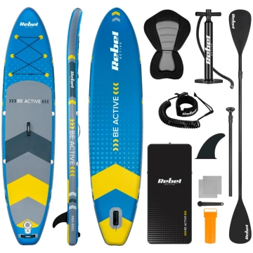 SUP dēlis ACTIVE RBA4501 – zils REBEL RBA-4501-BL
