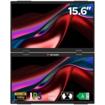 Verbatim Portable 15.6 Dual Monitor Essentials 324
