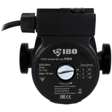 IBO cirkulācijas sūknis OHI PRO 25-60/130 15073459