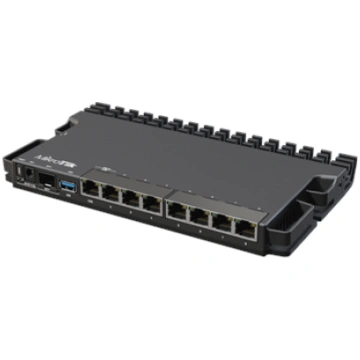 MikroTik Wired Ethernet Router RB5009UG+S+IN, Quad