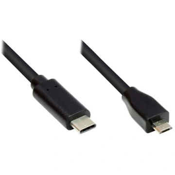 Good Connections USB2.0 Kabel Micro B-C schw. 3m (
