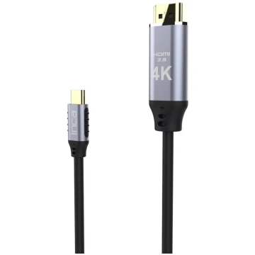 Video kabeļa adapteris Inca ITCH-20 2m USB Type-C 