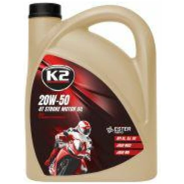 K2 OLEJ SILNIKOWY 20W50 4T STROKE ESTER 5L K2O4994