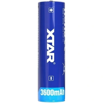 XTAR 18650 3.7V Li-ion 3600mAh battery with protec