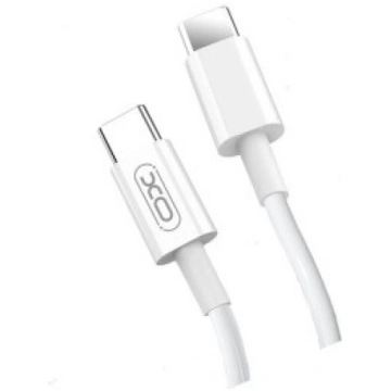 XO cable NB124 PD USB-C - USB-C 1,0 m white