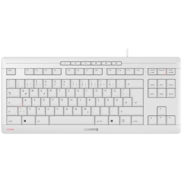 CHERRY Stream TKL tastatūra, vadu tastatūra bez ci