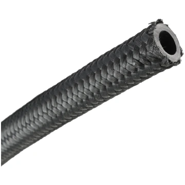 Fuel Vacuum Coolant Hose 4 mm Black Nylon Braid FM
