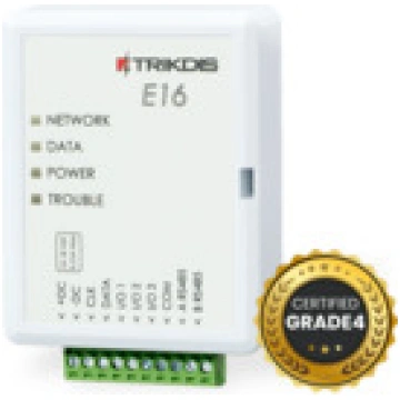 E16 ~ Trikdis Ethernet apsardzes komunikators (CLK