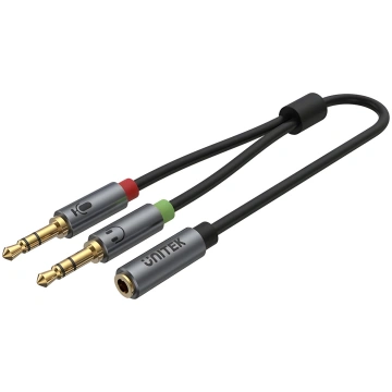 AUDIO SADALĪTĀJS Y-C957ABK 2 X Jack TRS 3.5 mm SPR
