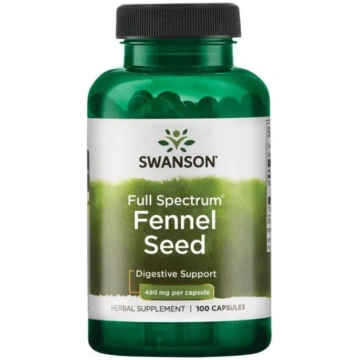 Swanson SWANSON fenheļa sēklas 480 mg – 100 kapsul