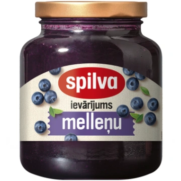 Melleņu ievārījums SPILVA, 380g